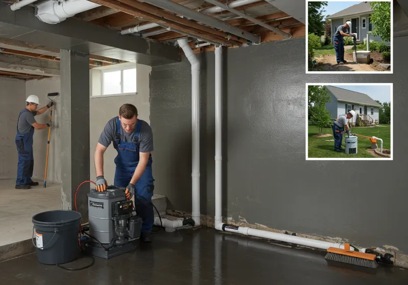 Basement Waterproofing and Flood Prevention process in Independence, IA